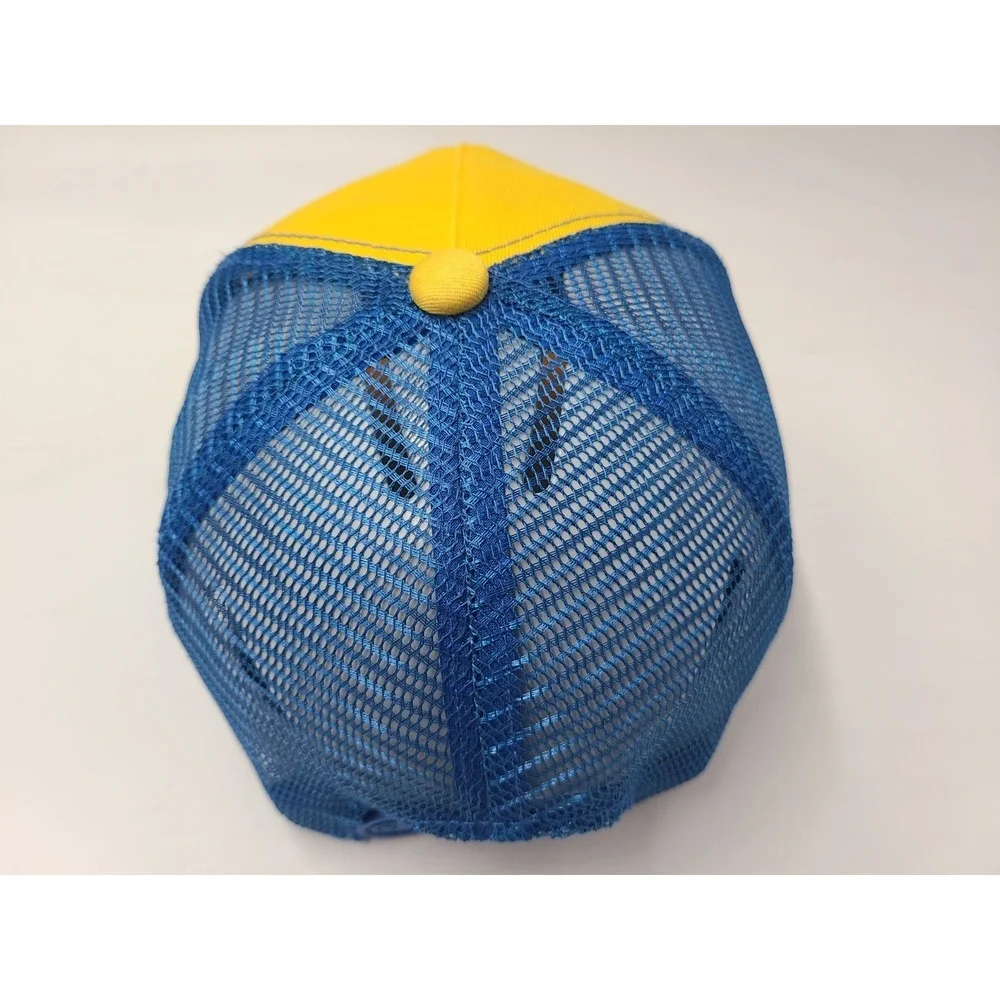 Corona Extra Cerveza Mexican Beer Mesh Trucker‎ (Fits Small) Hat Cap Yellow Blue